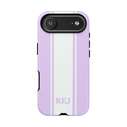 Custom Initial Column Tough Phone Case