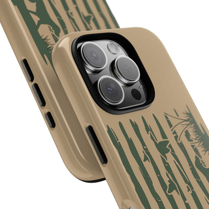 Quack’d Up Tan Tough Phone Case