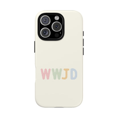 WWJD Tough Phone Case