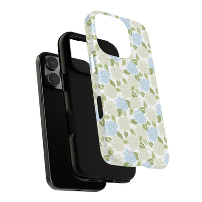 Blue Hydrangea Tough Phone Case