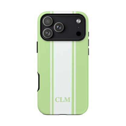 Custom Initial Column Tough Phone Case