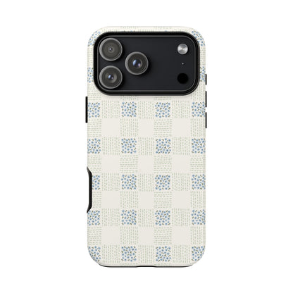 Gingham Girl Tough Phone Case