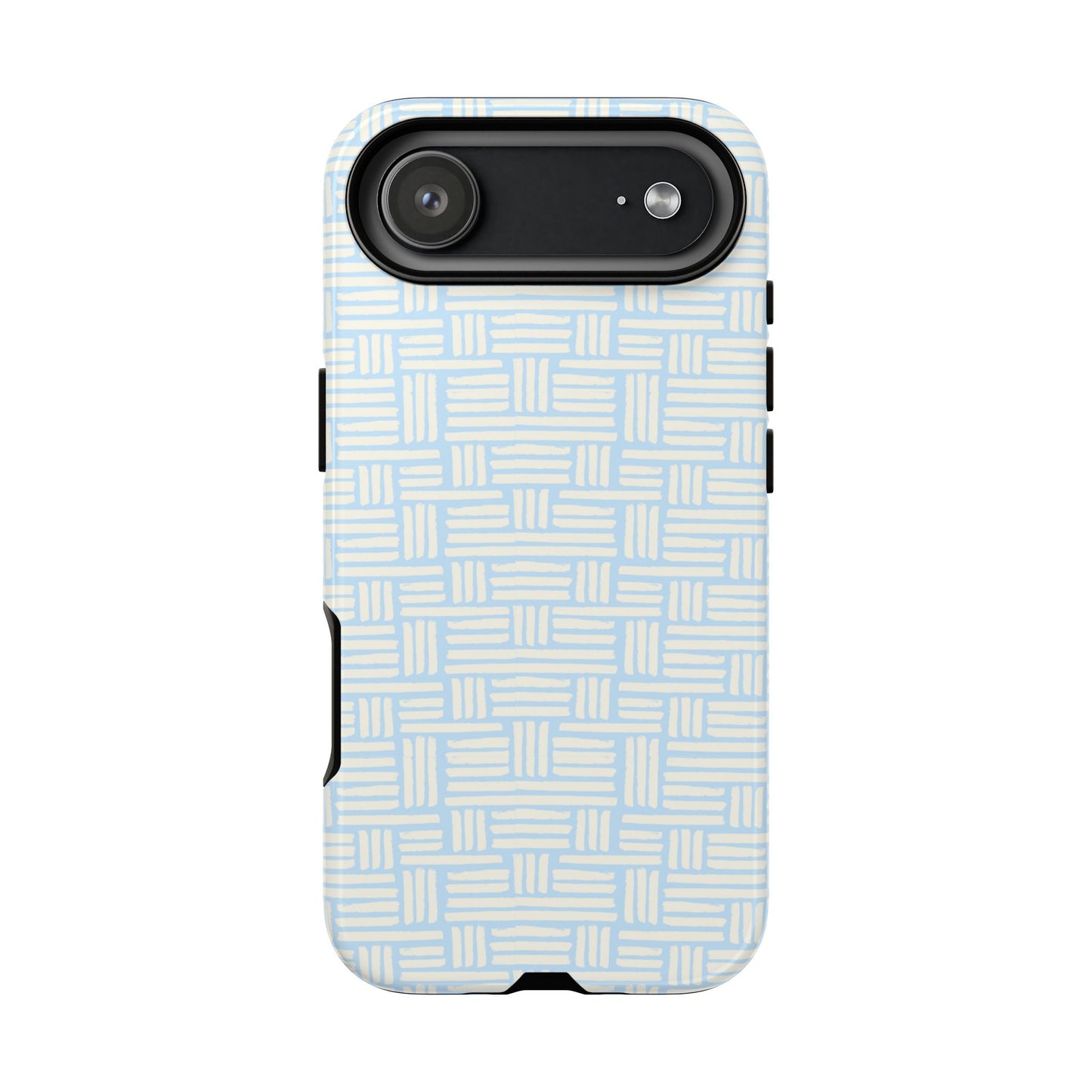 Coastal Crosshatch Tough Phone Case