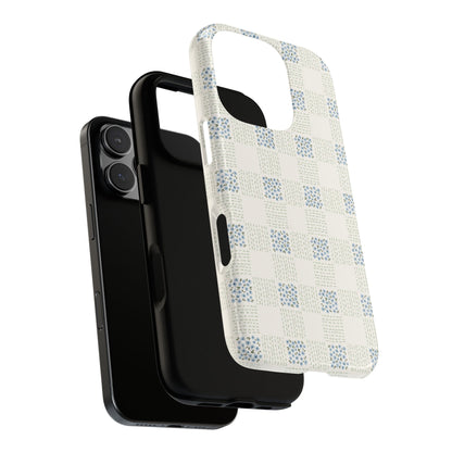 Gingham Girl Tough Phone Case