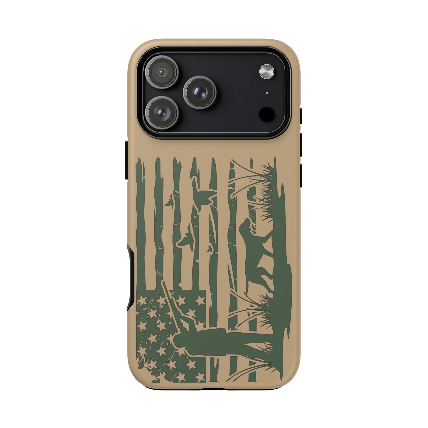 Quack’d Up Tan Tough Phone Case