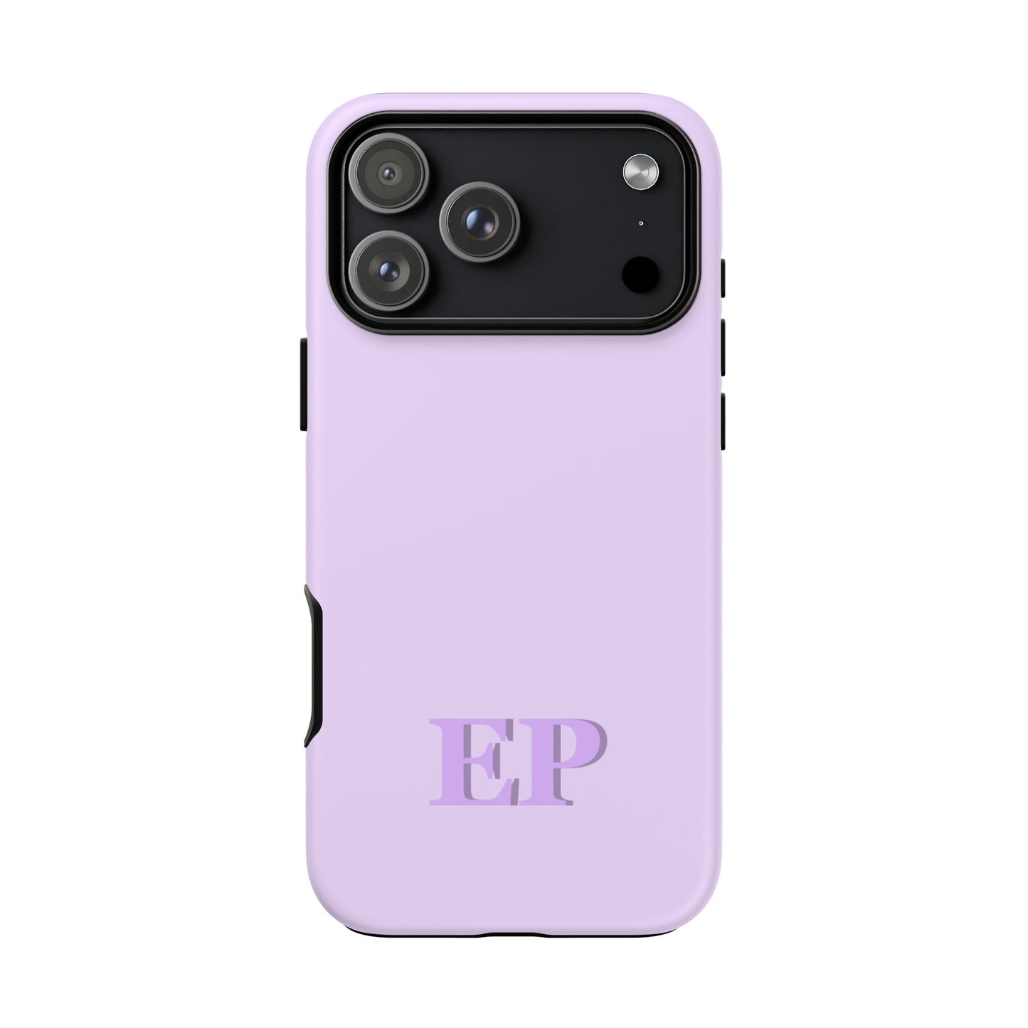 Custom Solid Initial Tough Phone Case