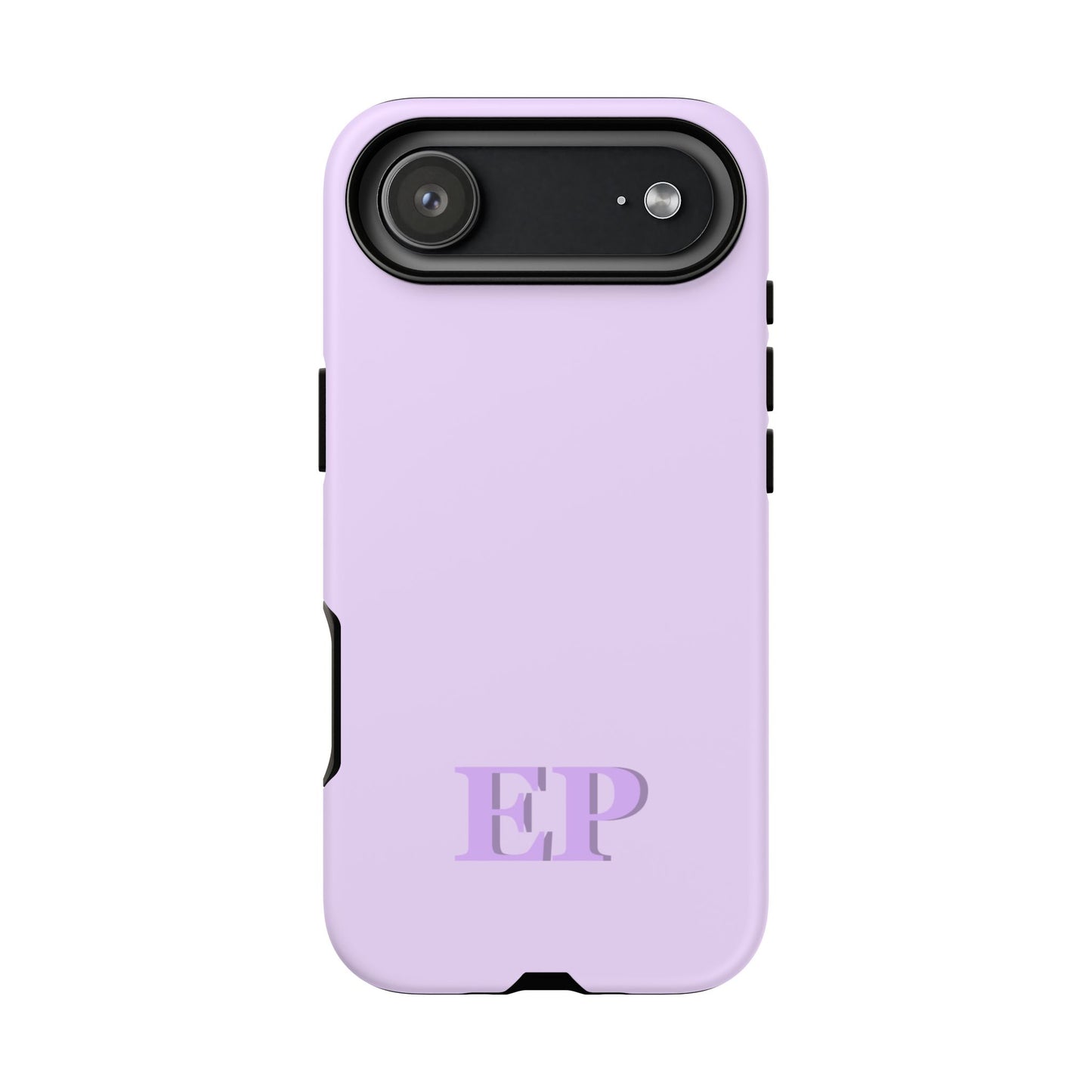 Custom Solid Initial Tough Phone Case