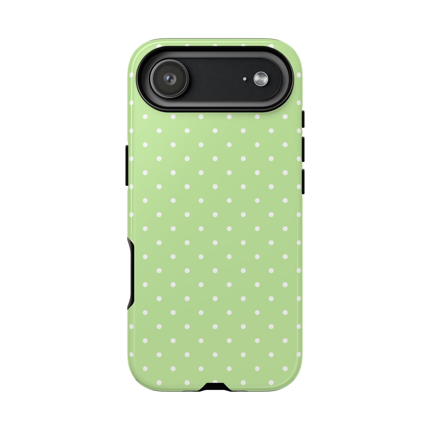 Polka Green Tough Phone Case