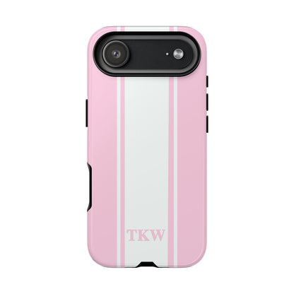 Custom Initial Column Tough Phone Case