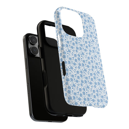 Budding Blue Tough Phone Case