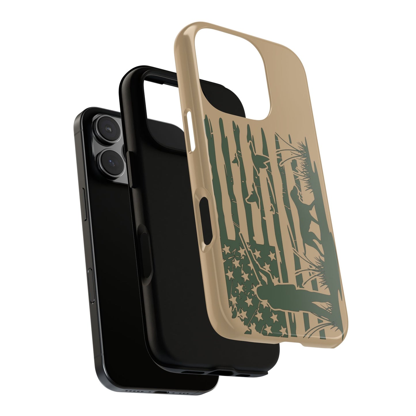Quack’d Up Tan Tough Phone Case