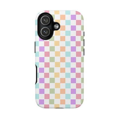 Color Block Tough Phone Case