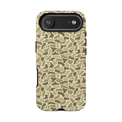 Old School Camo Tough Phone Case
