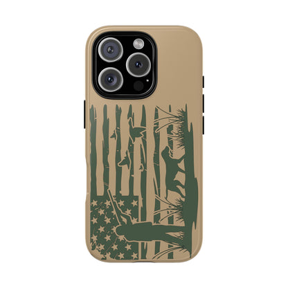 Quack’d Up Tan Tough Phone Case