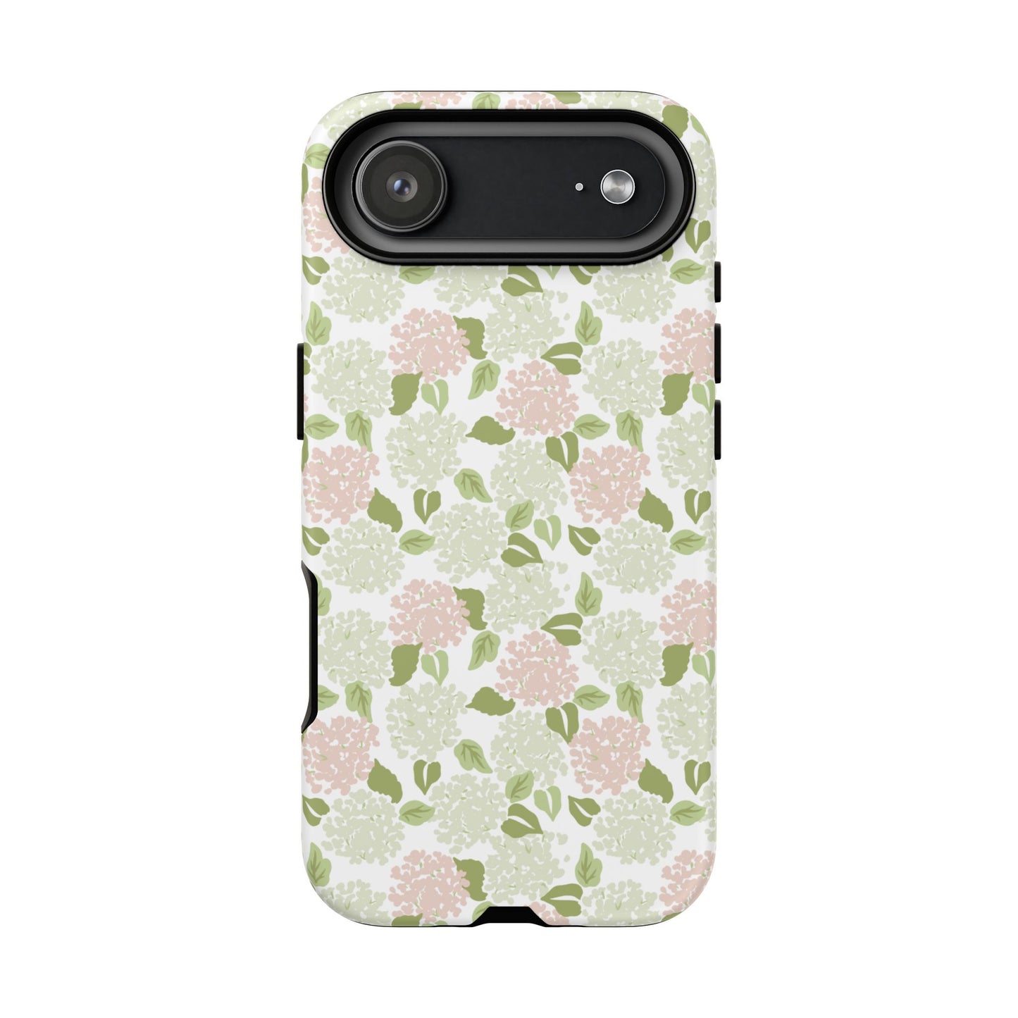 Pink Hydrangea Tough Phone Case