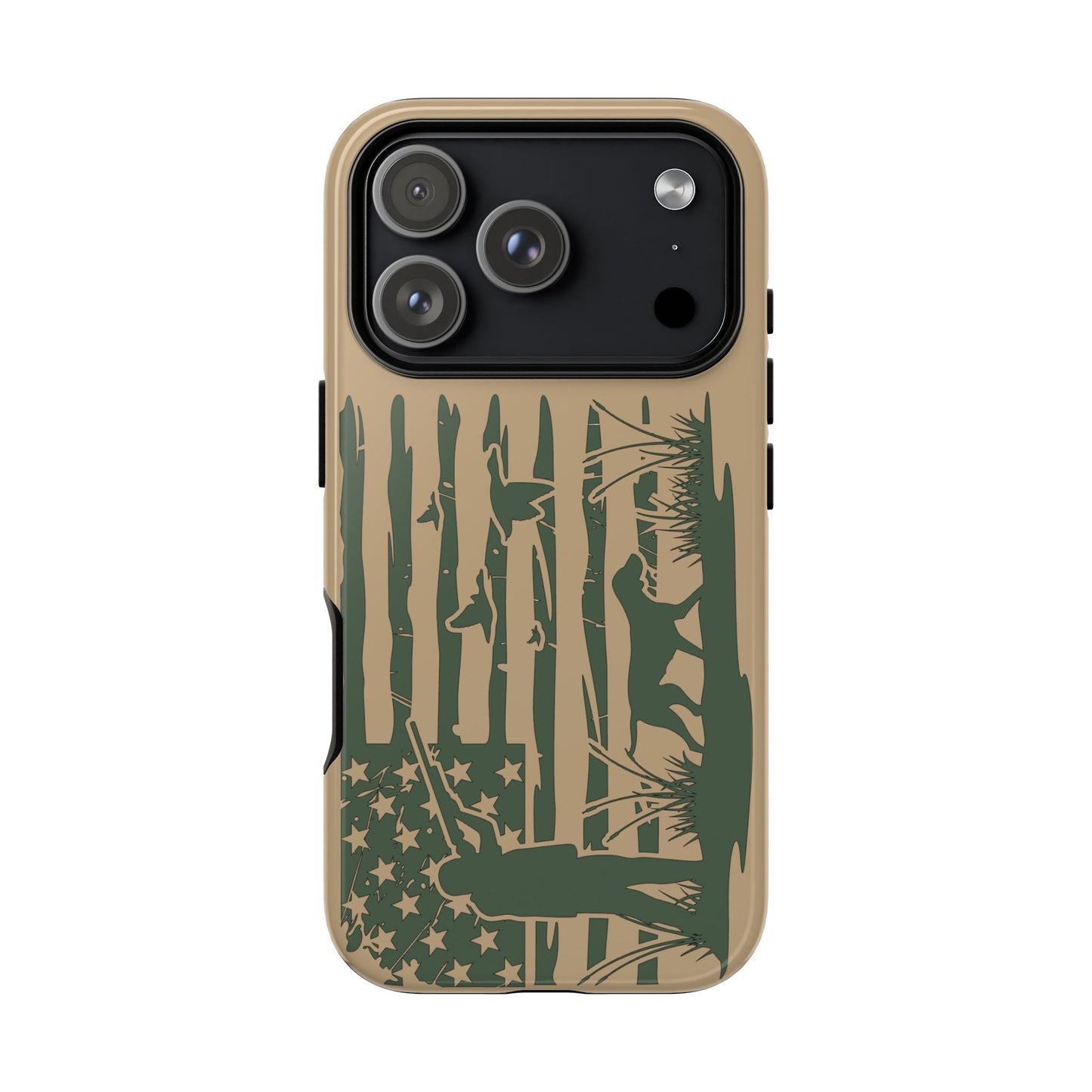 Quack’d Up Tan Tough Phone Case