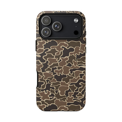 Retro Camo Tough Phone Case