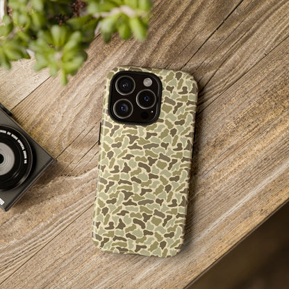 Old School Camo Tough Phone Case