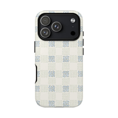 Gingham Girl Tough Phone Case