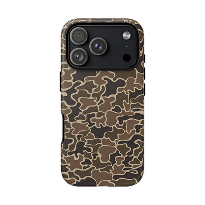 Retro Camo Tough Phone Case