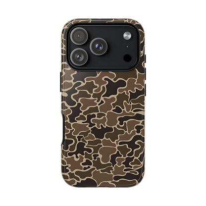 Retro Camo Tough Phone Case