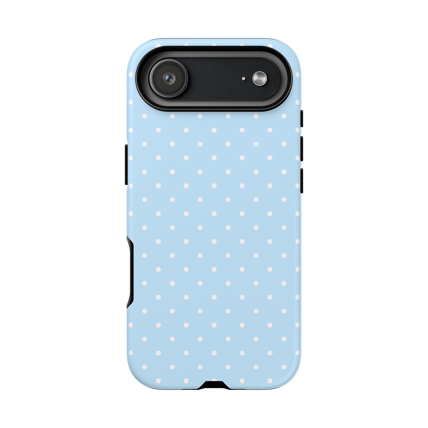 Polka Blue Tough Phone Case