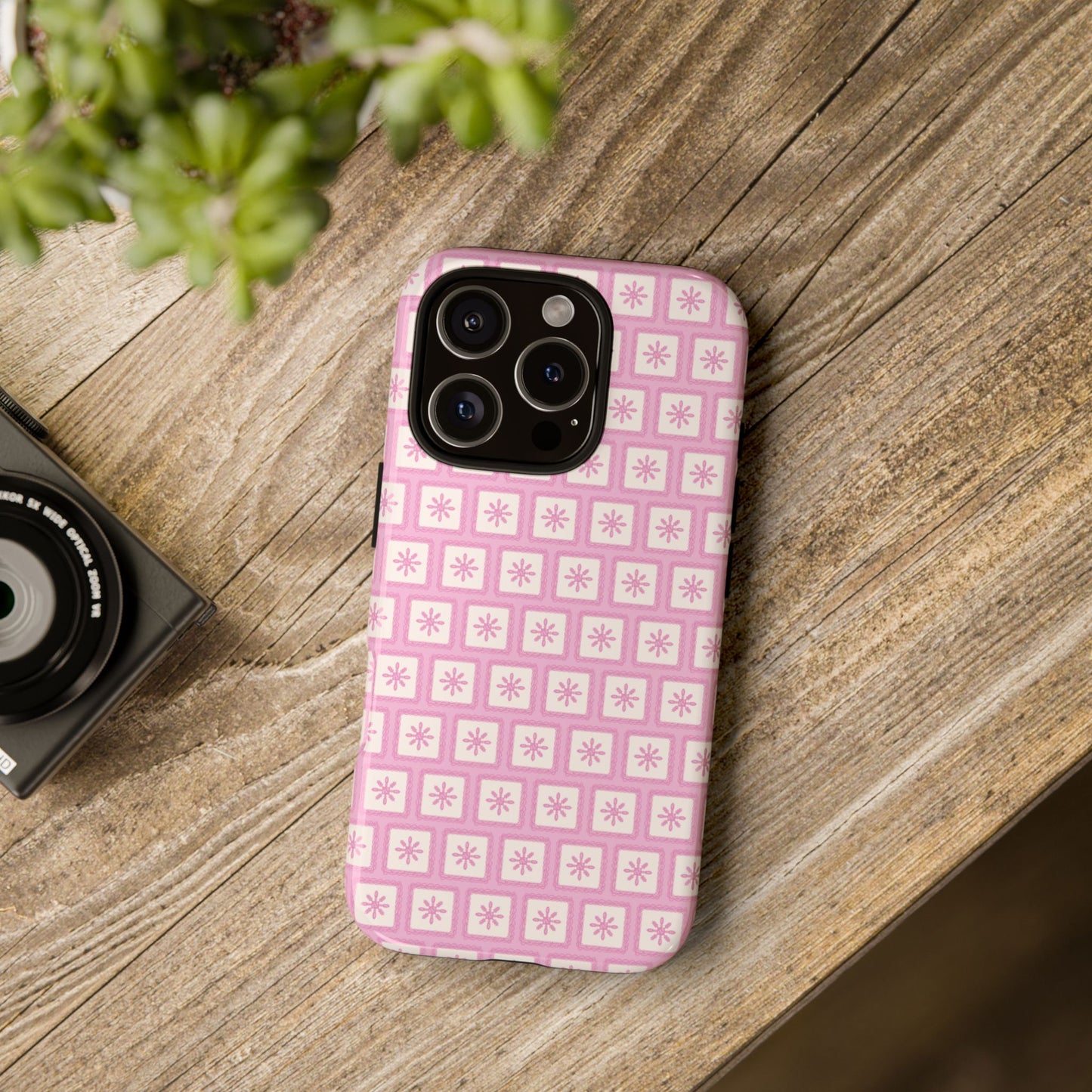 Retro Rosé Tough Phone Case
