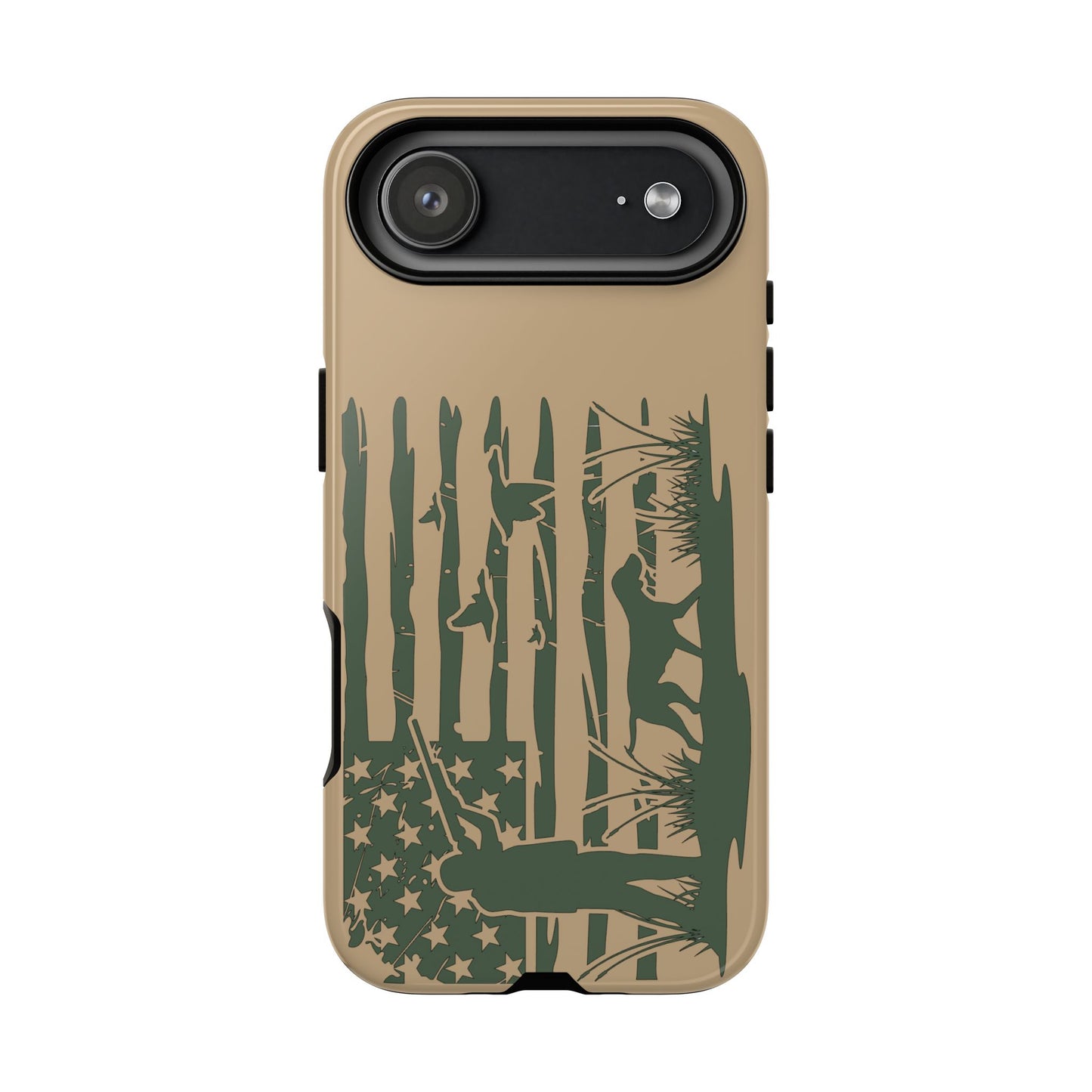 Quack’d Up Tan Tough Phone Case
