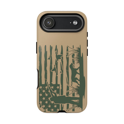 Quack’d Up Tan Tough Phone Case