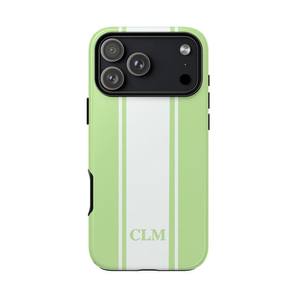 Custom Initial Column Tough Phone Case