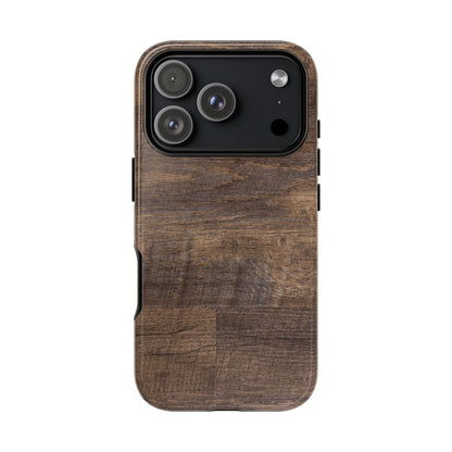 Woodgrain Tough Phone Case
