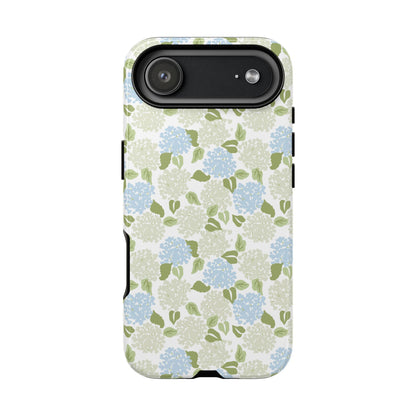 Blue Hydrangea Tough Phone Case