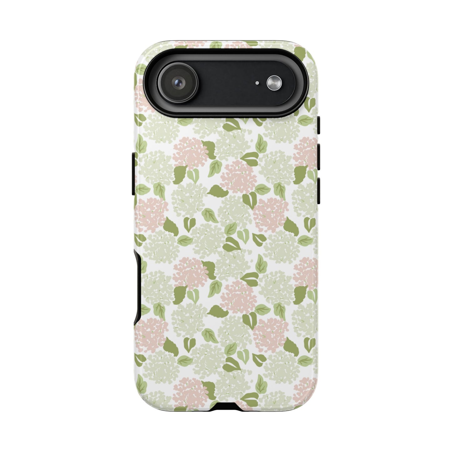 Pink Hydrangea Tough Phone Case