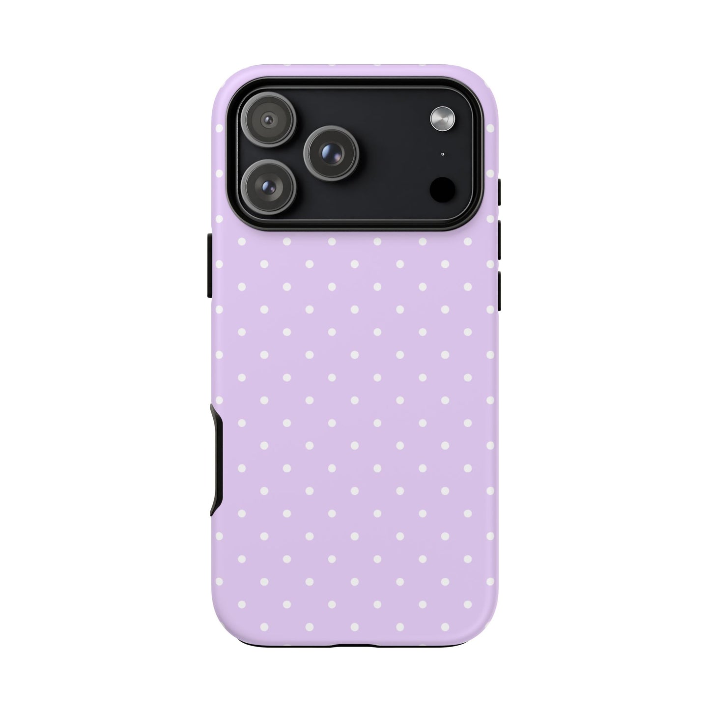 Polka Purple Tough Phone Case