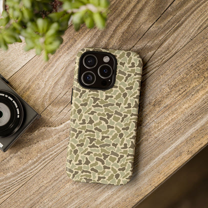 Old School Camo Tough Phone Case