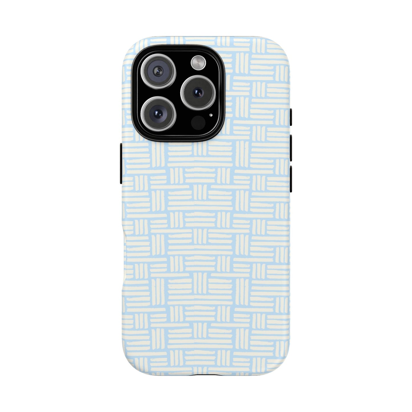 Coastal Crosshatch Tough Phone Case