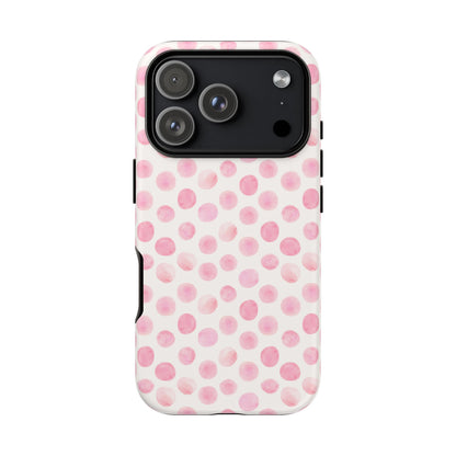Polka Paint Tough Phone Case