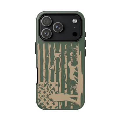 Quack’d Up Green Tough Phone Case