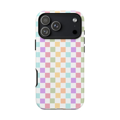 Color Block Tough Phone Case