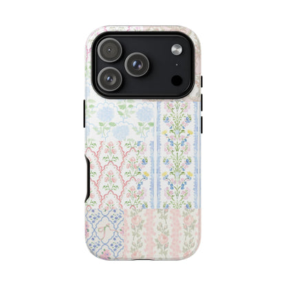 Mixed Patchwork Tough Phone Case