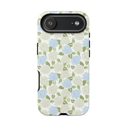 Blue Hydrangea Tough Phone Case