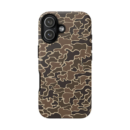 Retro Camo Tough Phone Case