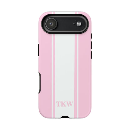 Custom Initial Column Tough Phone Case
