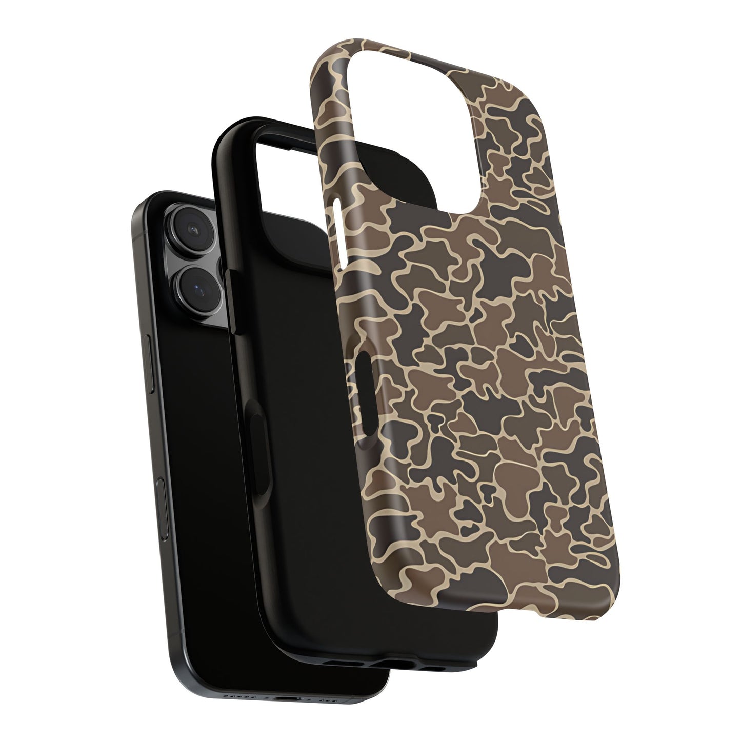 Retro Camo Tough Phone Case