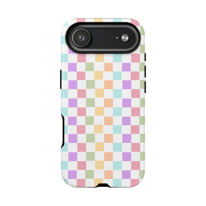 Color Block Tough Phone Case