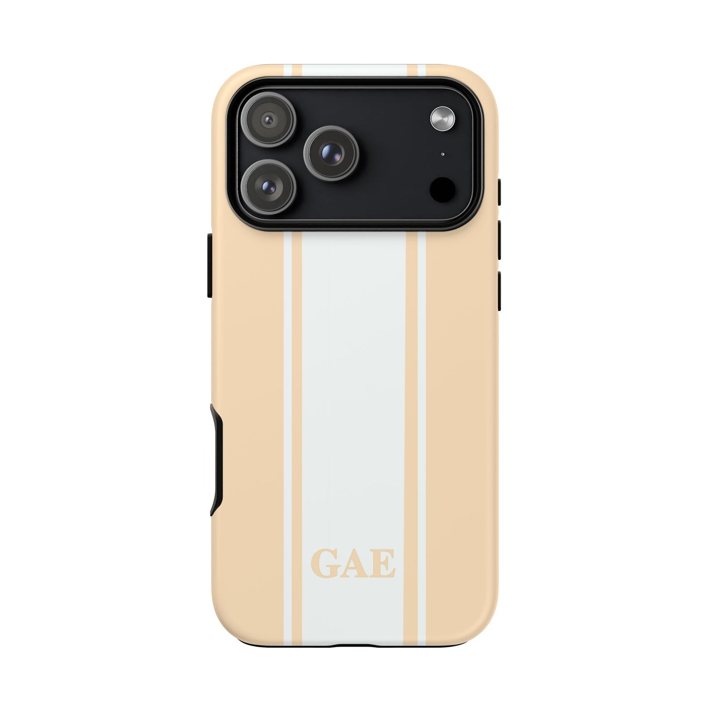 Custom Initial Column Tough Phone Case