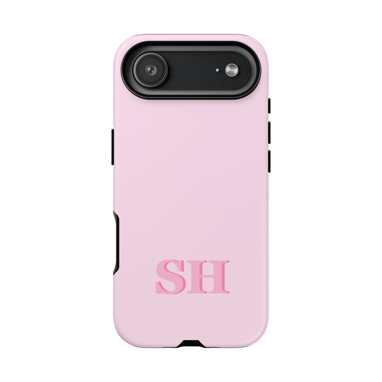 Custom Solid Initial Tough Phone Case
