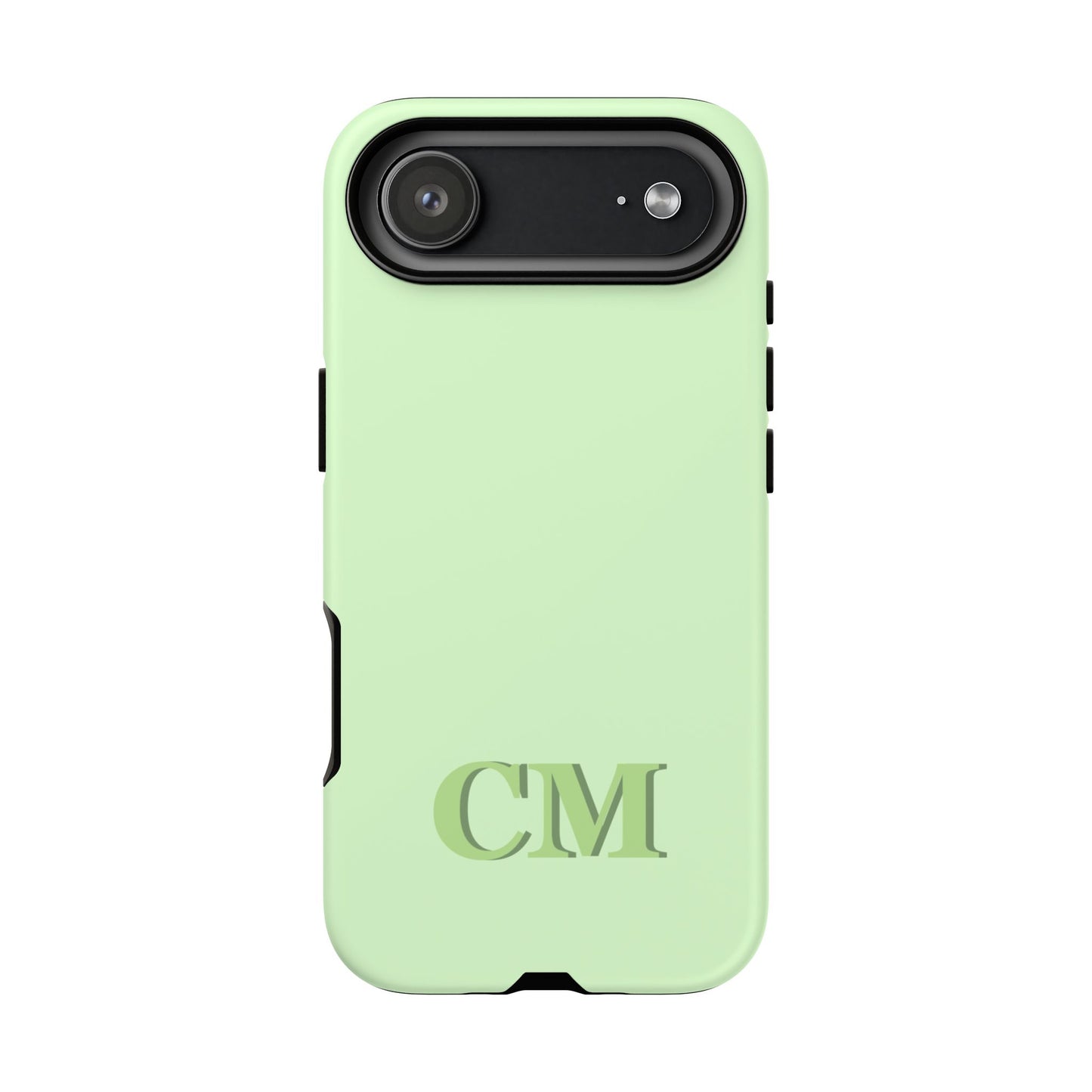 Custom Solid Initial Tough Phone Case