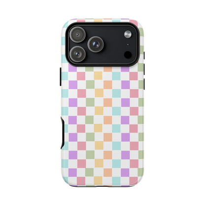 Color Block Tough Phone Case