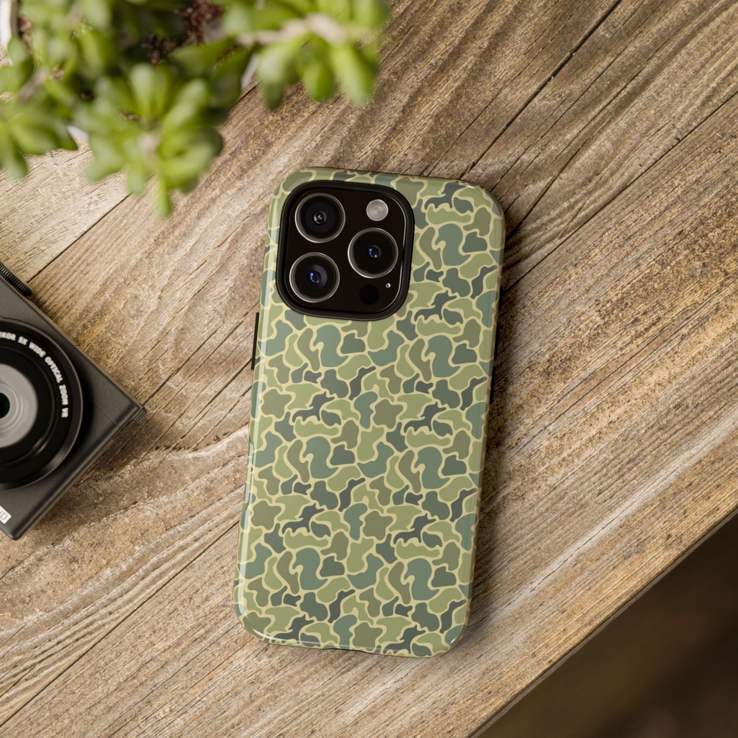 Mixed Camo Tough Phone Case